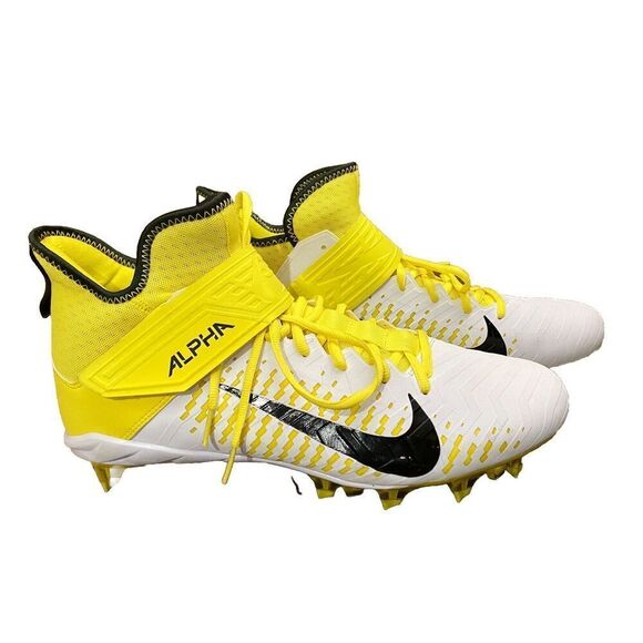 Alpha Menace Pro 2 Mid 'White Opti Yellow/Size 13 - Picture 1 of 4